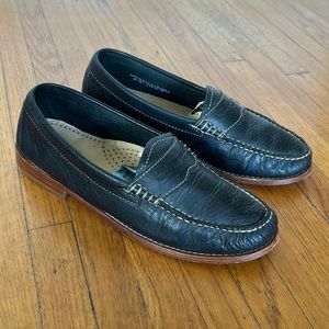Weejuns Black Leather Loafer